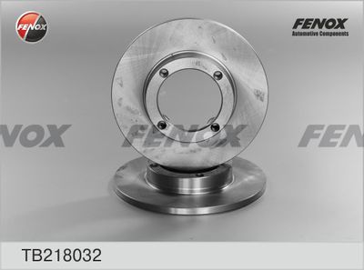 Тормозной диск FENOX TB218032 для BYD FLYER