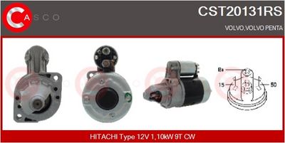 STARTER CASCO CST20131RS
