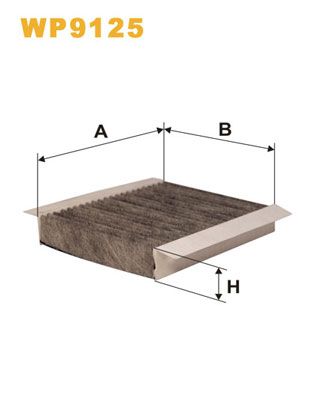 Filter, interior air WIX FILTERS WP9125