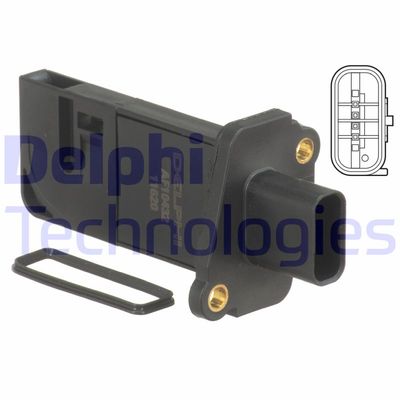 Расходомер воздуха DELPHI AF10432-12B1 для FORD ECOSPORT