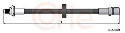BREMSSCHLAUCH COFLE 92BHSA008