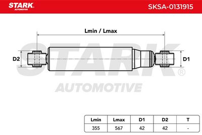 амортисьор STARK SKSA-0131915