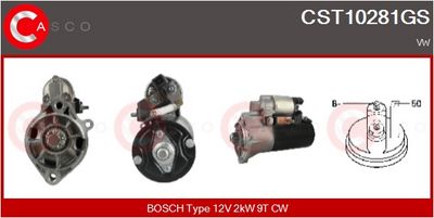 STARTER CASCO CST10281GS