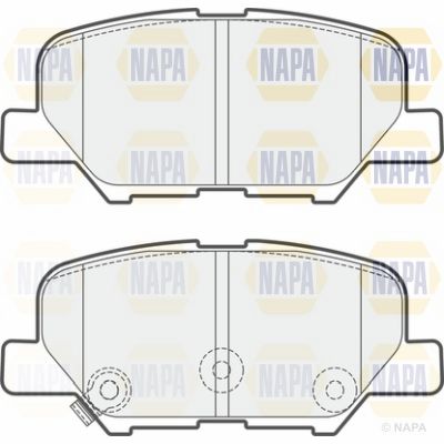 Brake Pad Set NAPA NBP1546