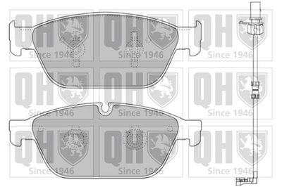 QUINTON HAZELL BP1748 Тормозные колодки и сигнализаторы для AUDI A8 D4 (4H2, 4H8, 4HC, 4HL) 4.2 FSI quattro