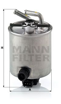 Топливный фильтр MANN-FILTER WK 9011 для NISSAN NP300