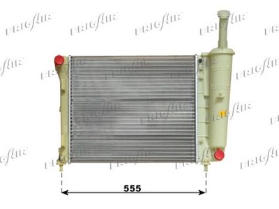 Радиатор, охлаждение двигателя FRIGAIR 0104.3135 для FIAT 500