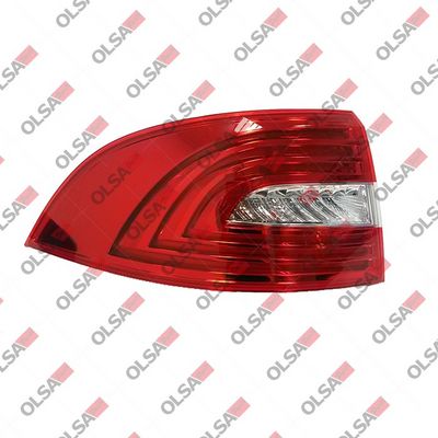 Achterlicht Links (extern, LED) past: SKODA SUPERB II Saloon 03.08-05.15