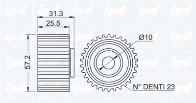 ROLA GHIDARE/CONDUCERE CUREA DISTRIBUTIE IPD 150751 1
