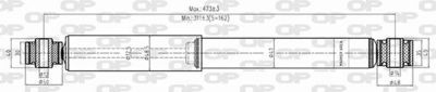 Амортизатор OPEN PARTS SAB8539.32 для VW CALIFORNIA