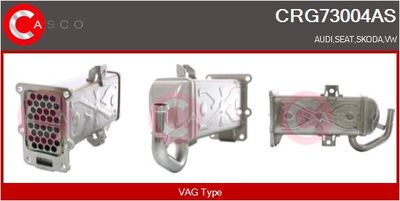 Chladič, recirkulace spalin CASCO CRG73004AS