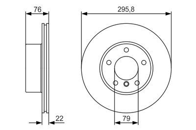 Brake Disc 0 986 479 R72