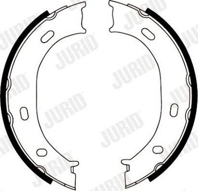BREMSBACKENSATZ FESTSTELLBREMSE JURID 362421J 2