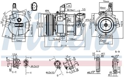 Compressor, air conditioning 890087