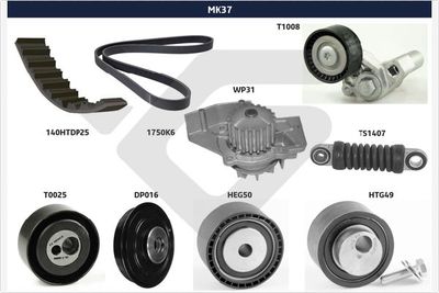 KEILRIPPENRIEMENSATZ