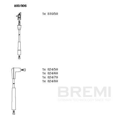 ZüNDLEITUNGSSATZ BREMI 800906
