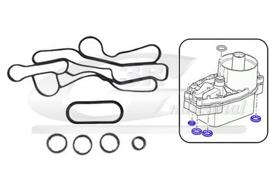 SET GARNITURI RADIATOR ULEI