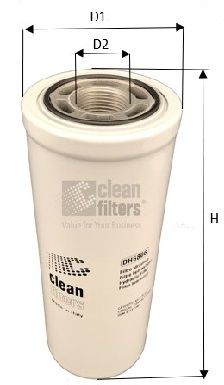 CLEAN FILTERS Filter, hydrauliek (DH5806)