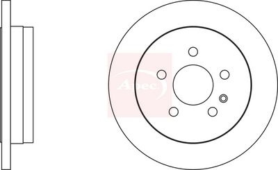 APEC Brake Disc DSK2133