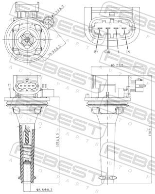 BOBINA DE INDUCTIE FEBEST 27640002 1