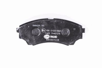 Brake Pad Set, disc brake 8DB 355 012-381