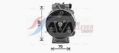 KOMPRESSOR KLIMAANLAGE AVA Clever Choice AUAK341 1