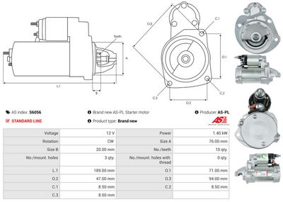 STARTER AS-PL S6056 4