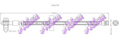 KAWE H4619Q Тормозной шланг для VW LUPO