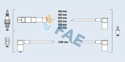 SET CABLAJ APRINDER FAE 85050