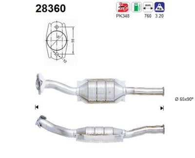 Katalizator AS 28360