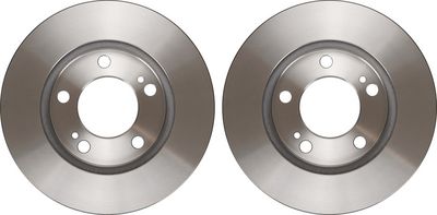 Brake disc Voor Links/Rechts past: SSANGYONG ACTYON I, ACTYON SPORTS I, ACTYON SPORTS II, KYRON, REXTON / REXTON II, REXTON W / REXTON 2.0D-3.2D 04.02-