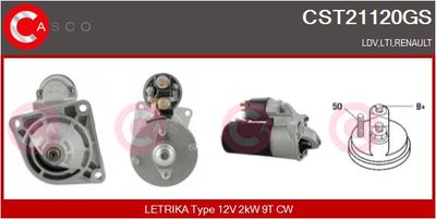 Стартер CASCO CST21120GS для LTI TX