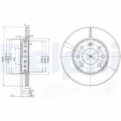 Brake Disc BG3658