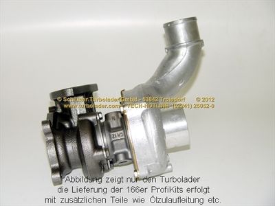 LADER AUFLADUNG SCHLÜTTER TURBOLADER 16600425 2