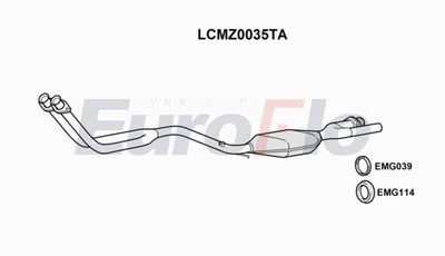 Katalizator EUROFLO 2014903620