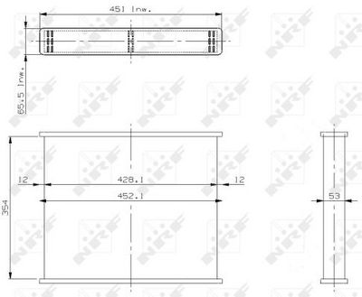 RETEA RADIATOR RACIRE MOTOR NRF 13530 1