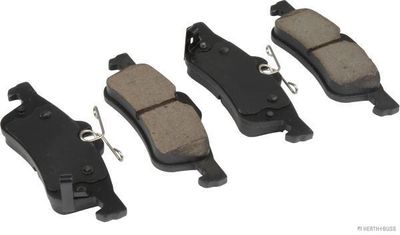 Комплект тормозных колодок, дисковый тормоз HERTH+BUSS JAKOPARTS J3612041 для DAIHATSU CHARADE
