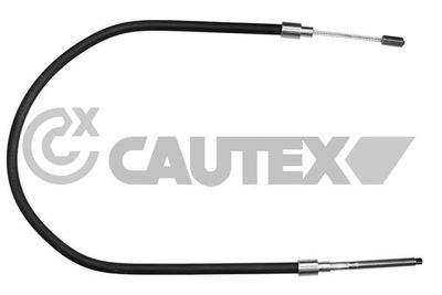 Тросик, cтояночный тормоз CAUTEX 766162 для CITROËN 2