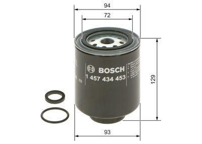 FILTRU COMBUSTIBIL BOSCH 1457434453 4