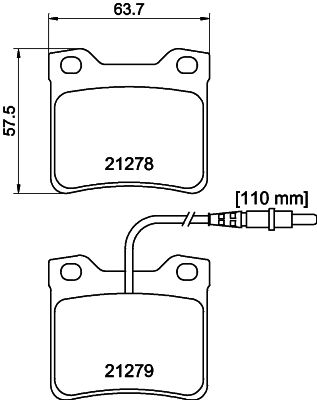 Klocki hamulcowe MINTEX MDB1442 produkt