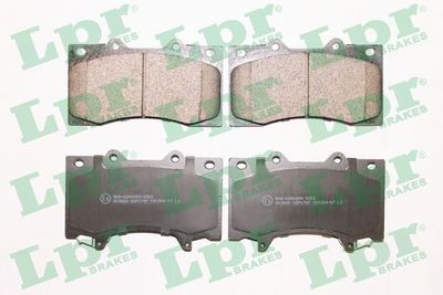 LPR 05P1797 Тормозные колодки и сигнализаторы для NISSAN PATROL VI (Y62) 5.6 LPR 05P1797 Тормозные колодки и сигнализаторы для NISSAN PATROL VI (Y62) 5.6