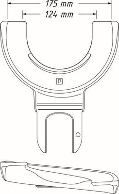 DRUCKPLATTE FEDERSPANNER HAZET 490017 4