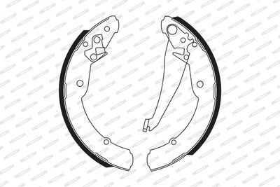 SET SABOTI FRANA FERODO FSB549 1