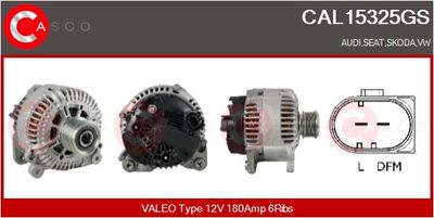 GENERATOR / ALTERNATOR CASCO CAL15325GS