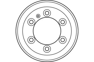 BREMSTROMMEL TRW DB4042 1