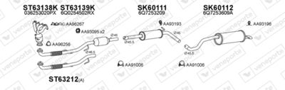 ABGASANLAGE VENEPORTE 600204