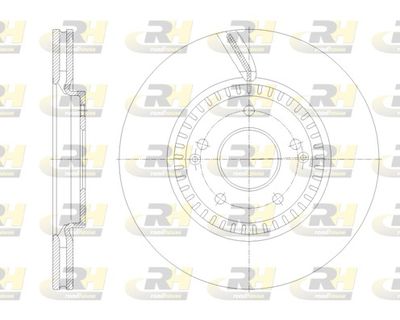 спирачен диск ROADHOUSE 62115.10