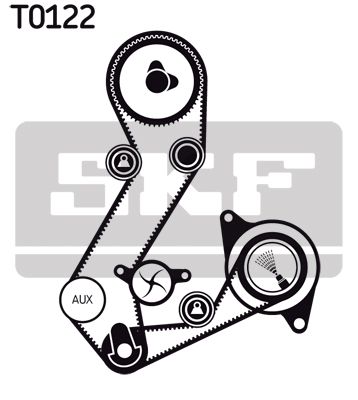 Water Pump & Timing Belt Kit VKMC 04106-4