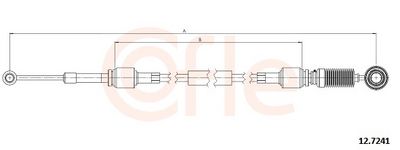 CABLU TRANSMISIE MANUALA COFLE 92127241
