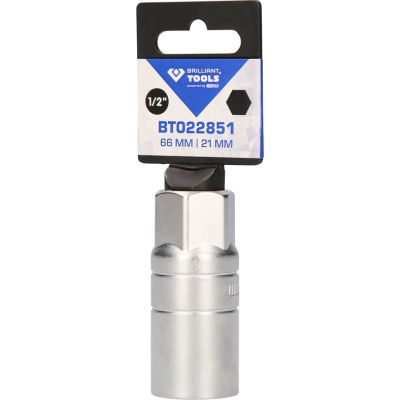 Brilliant - Nástrčný nadstavec na zapaľovacie sviečky 1/2" 21 mm